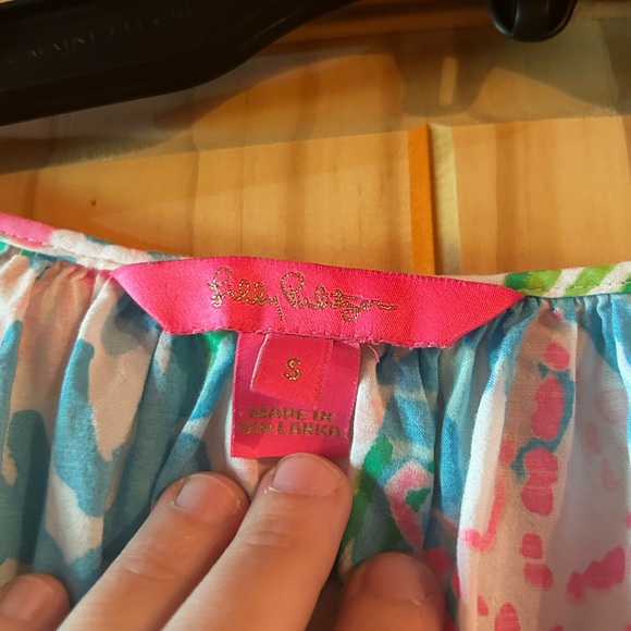 Lilly Pulitzer Willa Long Sleeve Blouse - Picture 3 of 4